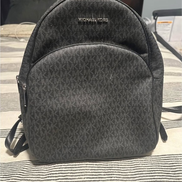 Michael Kors Black Backpack - Picture 1 of 4